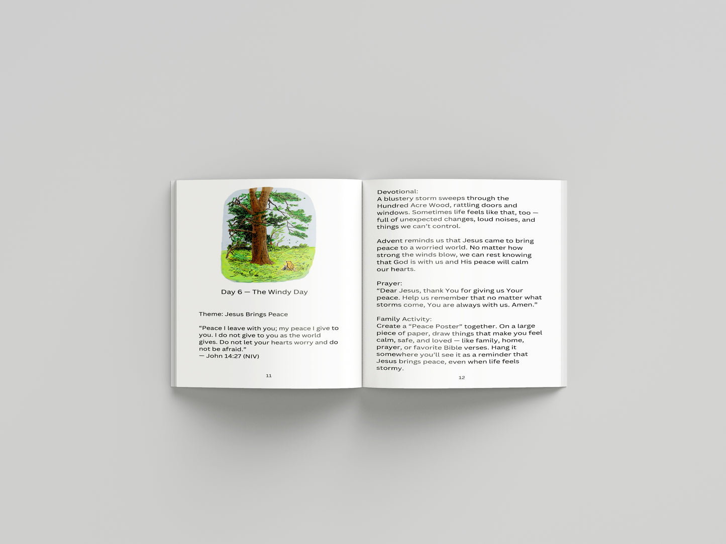 Winnie the Pooh: Advent Devotional (Paper Back)