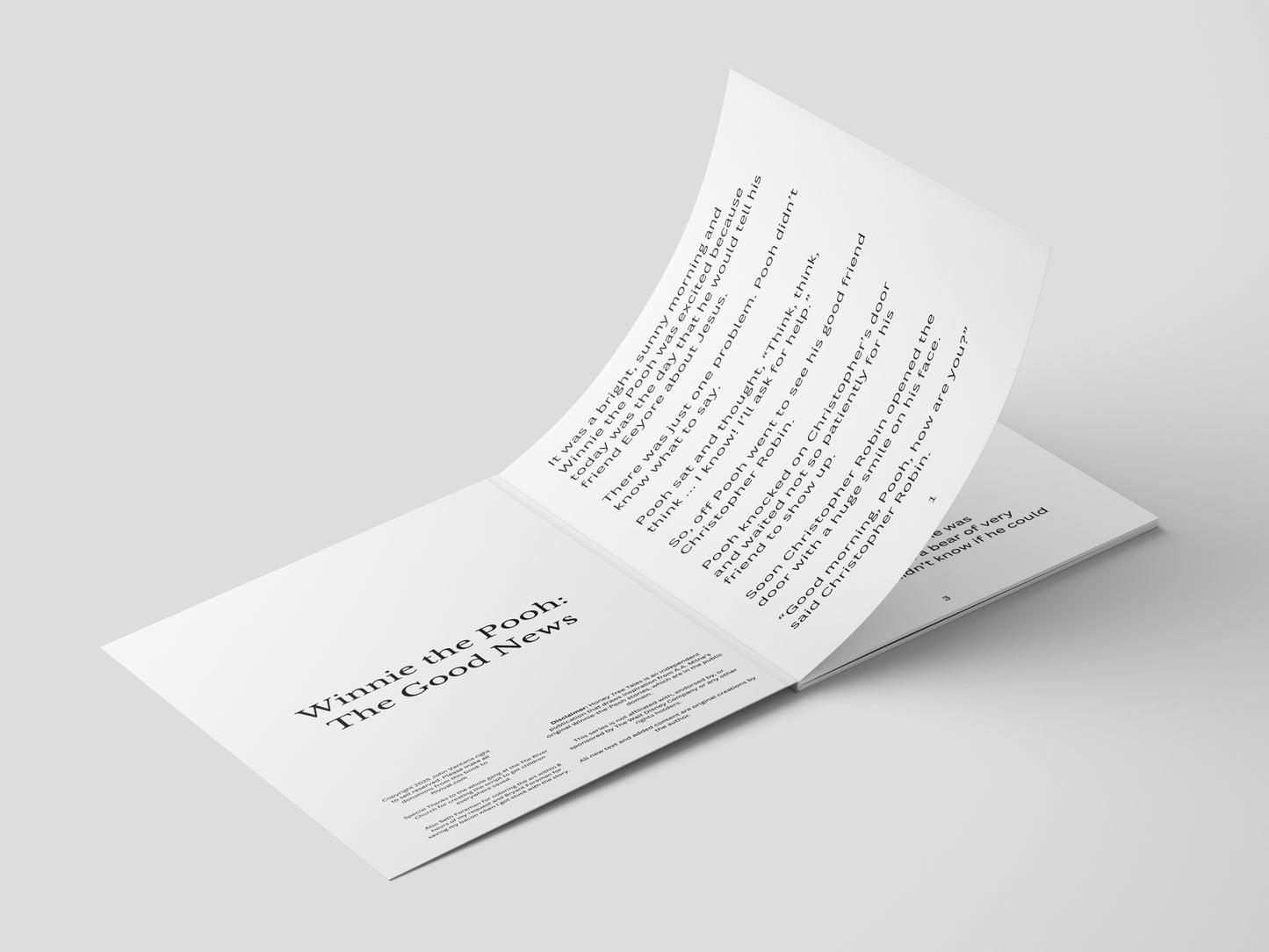 Winnie the Pooh: The Good News (Paper Back)
